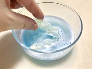 マウスピース　手入れ　洗浄