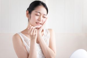 天神　矯正　歯磨き