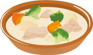 シチュー　食事　柔らかい